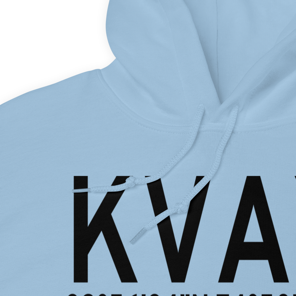 South Jersey Regional Airport (KVAY) ICAO Hoodie Sweatshirt 