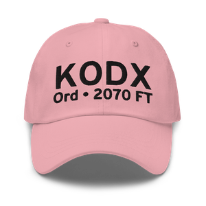 Evelyn Sharp Field (KODX) ICAO Hat