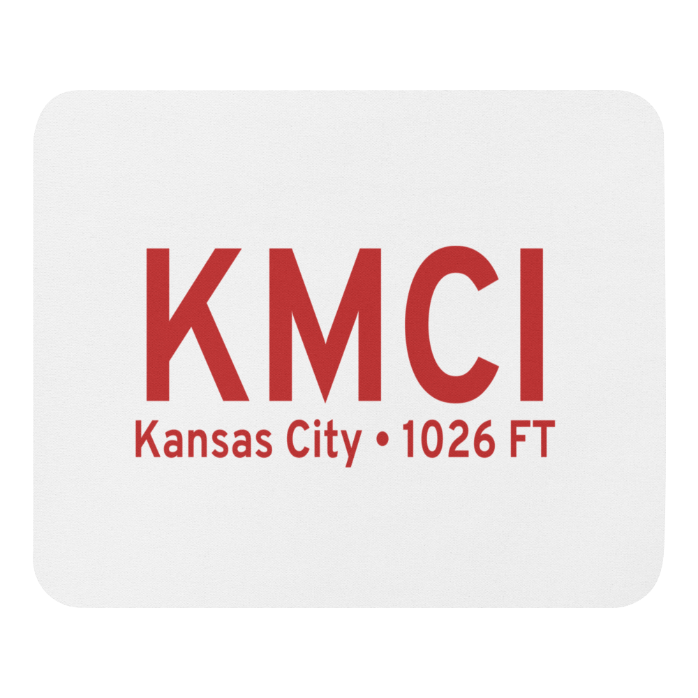 Kansas City International Airport (KMCI) ICAO  Mouse Pad 