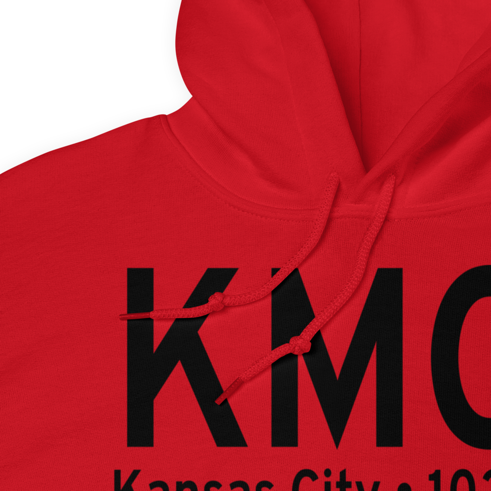 Kansas City International Airport (KMCI) ICAO Hoodie Sweatshirt 