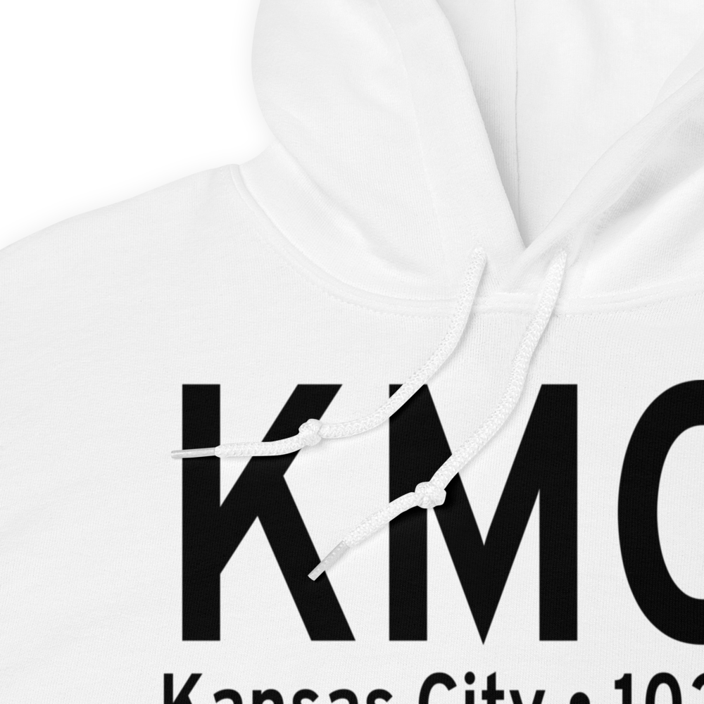 Kansas City International Airport (KMCI) ICAO Hoodie Sweatshirt 