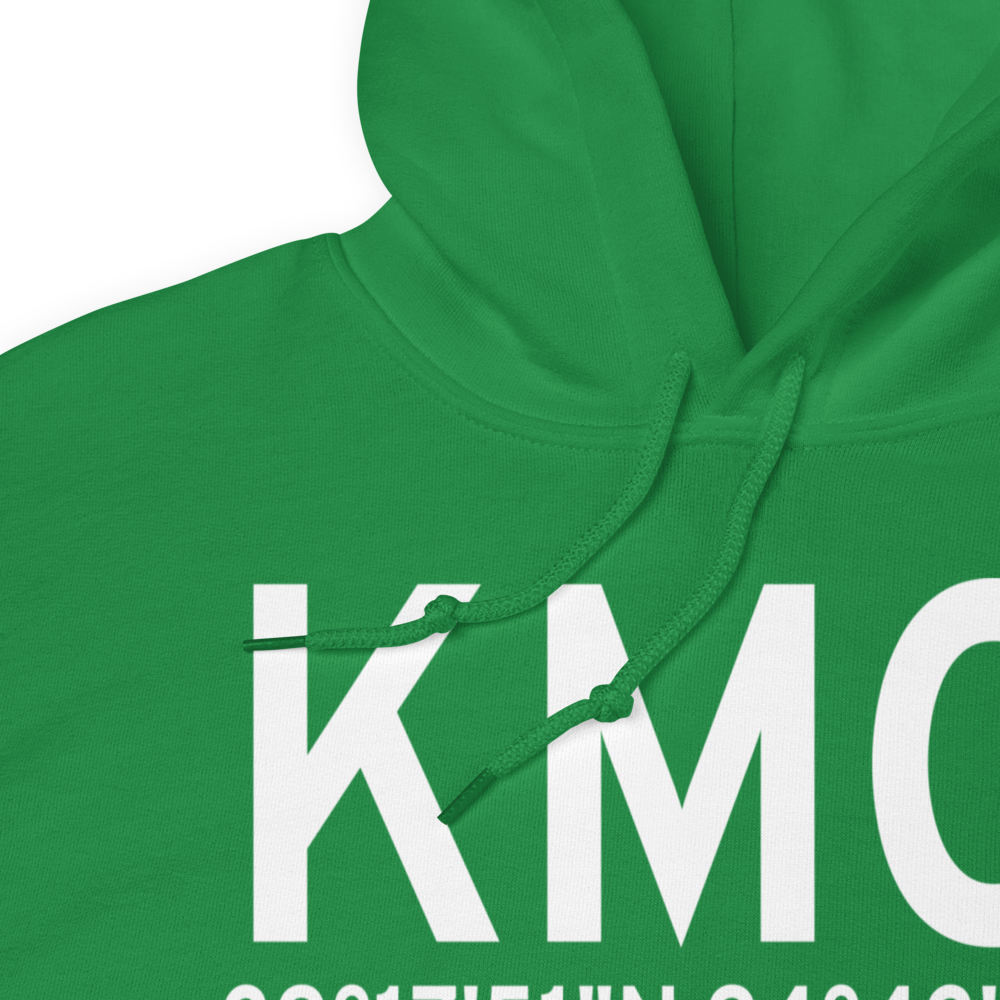 Kansas City International Airport (KMCI) ICAO Hoodie Sweatshirt 