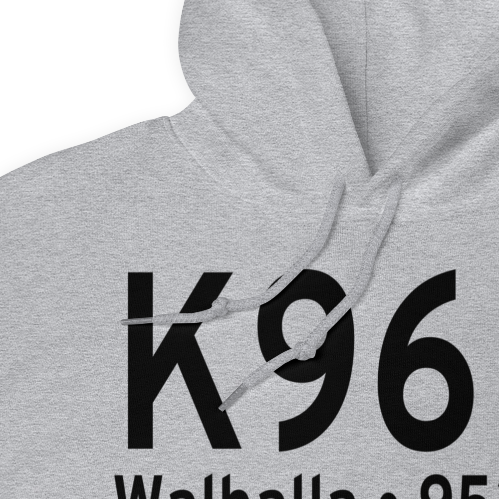 Walhalla Municipal Airport (K96D) ICAO Hoodie Sweatshirt 