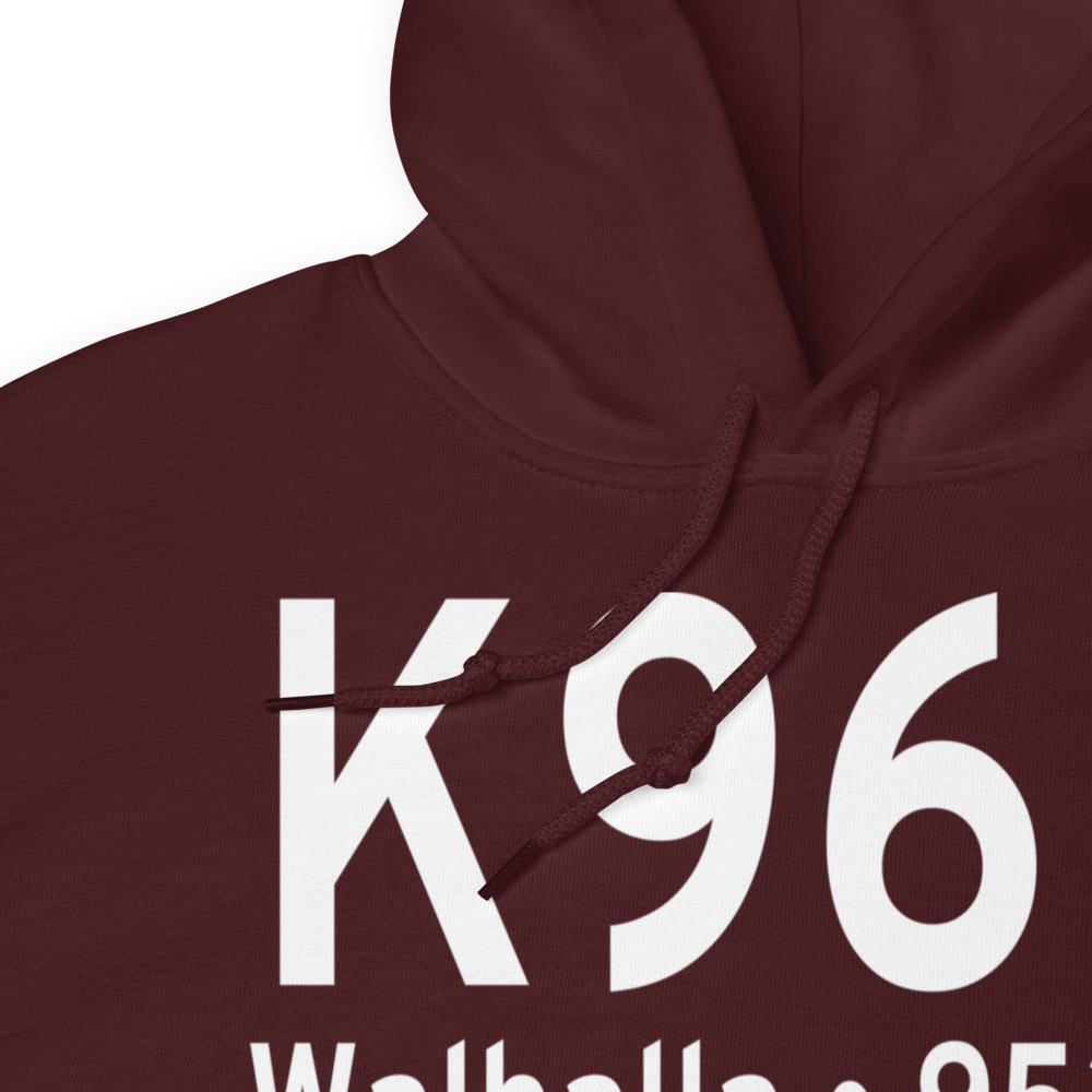 Walhalla Municipal Airport (K96D) ICAO Hoodie Sweatshirt 