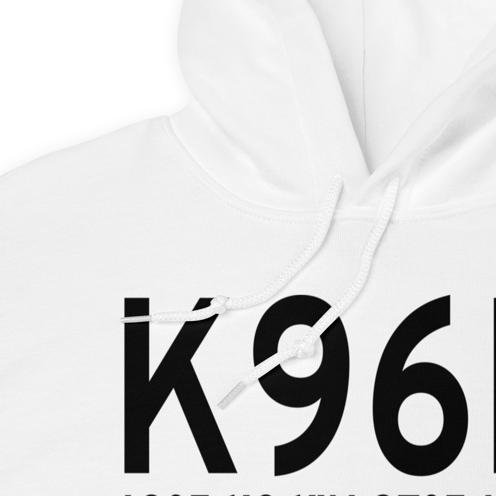 Walhalla Municipal Airport (K96D) ICAO Hoodie Sweatshirt 