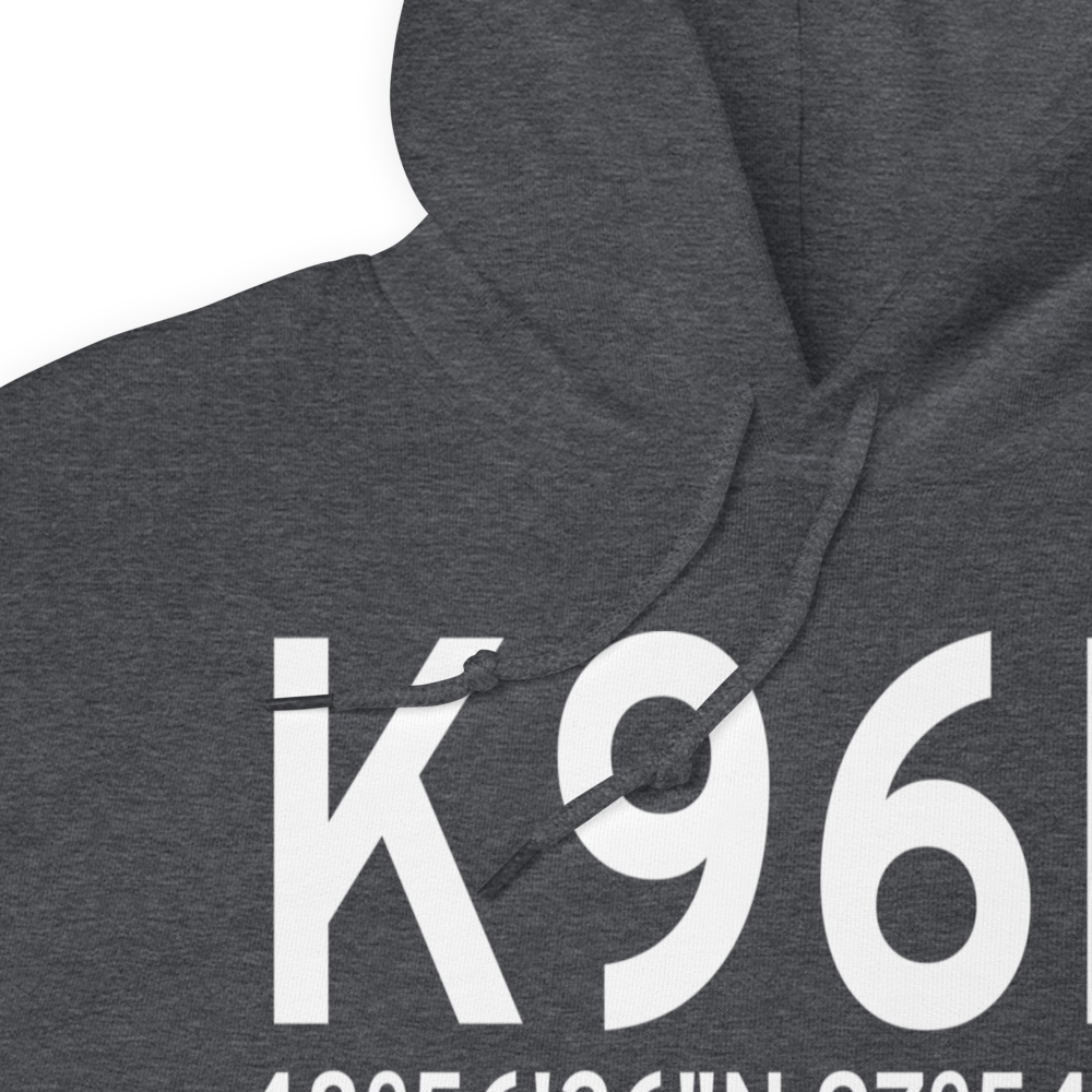 Walhalla Municipal Airport (K96D) ICAO Hoodie Sweatshirt 