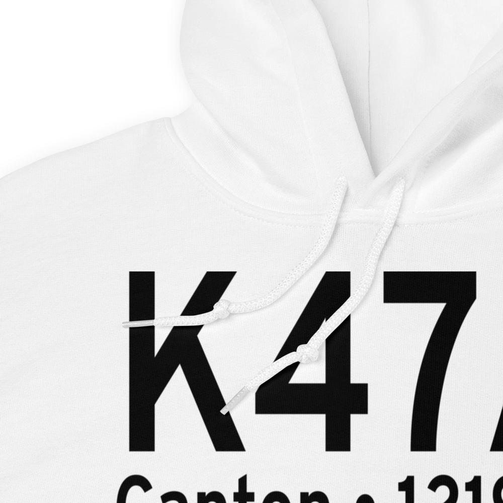 Cherokee County Airport (K47A) ICAO Hoodie Sweatshirt 