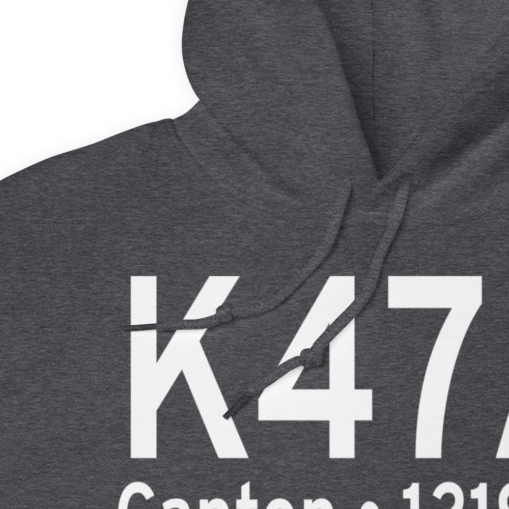 Cherokee County Airport (K47A) ICAO Hoodie Sweatshirt 