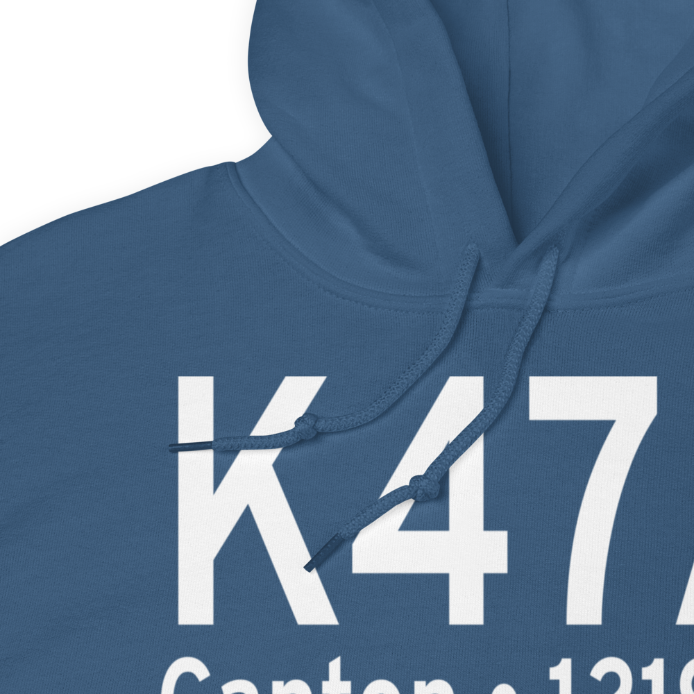 Cherokee County Airport (K47A) ICAO Hoodie Sweatshirt 