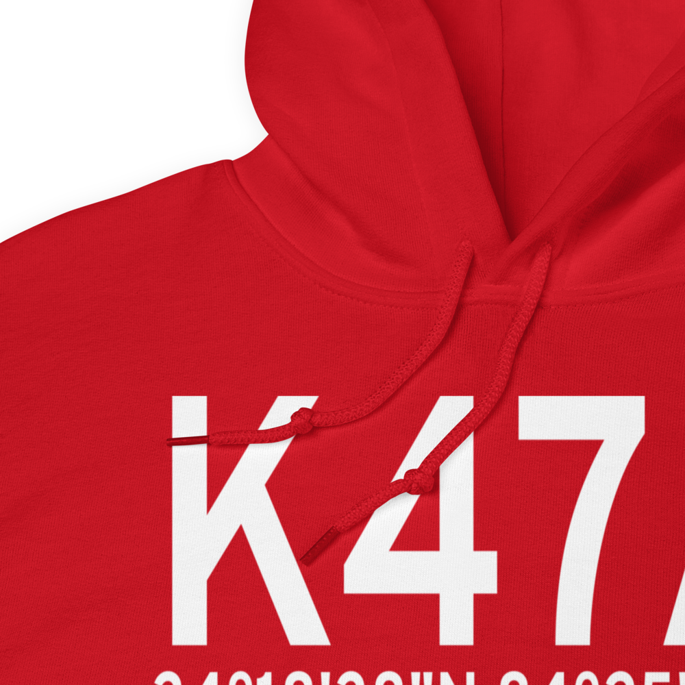 Cherokee County Airport (K47A) ICAO Hoodie Sweatshirt 