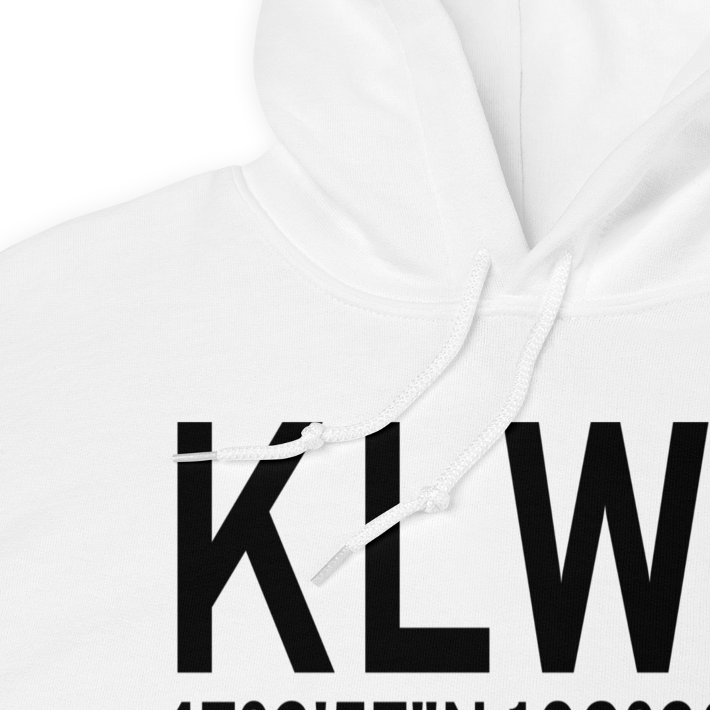 Lewistown Municipal Airport (KLWT) ICAO Hoodie Sweatshirt 