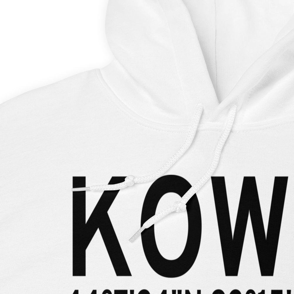 Owatonna Degner Regional Airport (KOWA) ICAO Hoodie Sweatshirt 