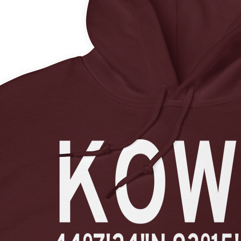 Owatonna Degner Regional Airport (KOWA) ICAO Hoodie Sweatshirt 