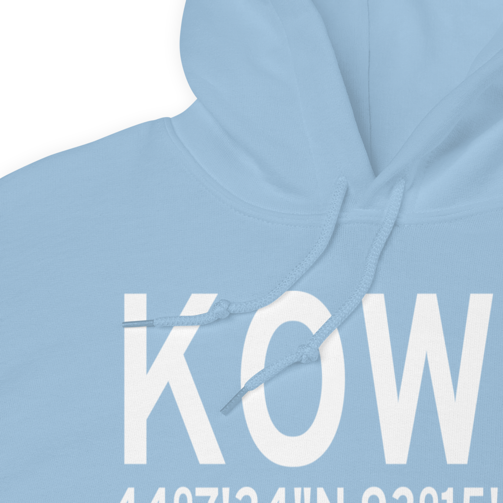 Owatonna Degner Regional Airport (KOWA) ICAO Hoodie Sweatshirt 