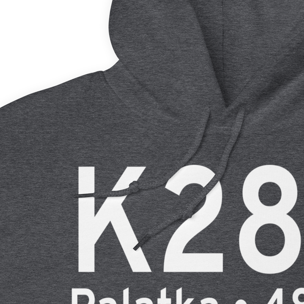 Palatka Municipal - Lt. Kay Larkin Field (K28J) ICAO Hoodie Sweatshirt 