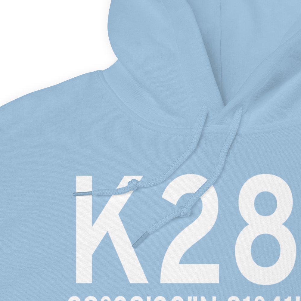 Palatka Municipal - Lt. Kay Larkin Field (K28J) ICAO Hoodie Sweatshirt 