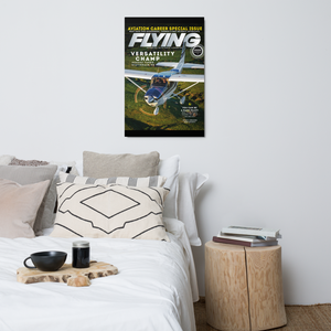 FLYING Magazine Cover Print - September 2017 24×36 Metal Print