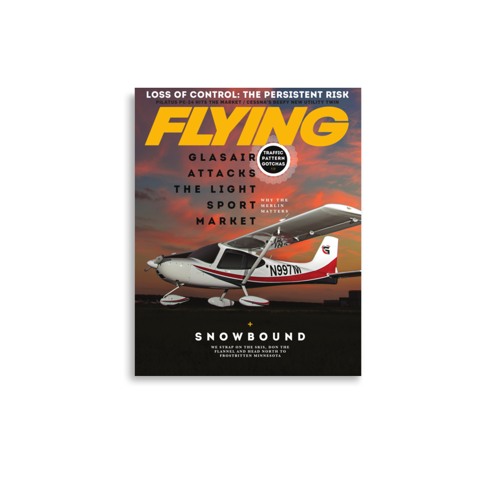 FLYING Magazine Cover Print - February 2018 Poster - FLYING Cover Store ...