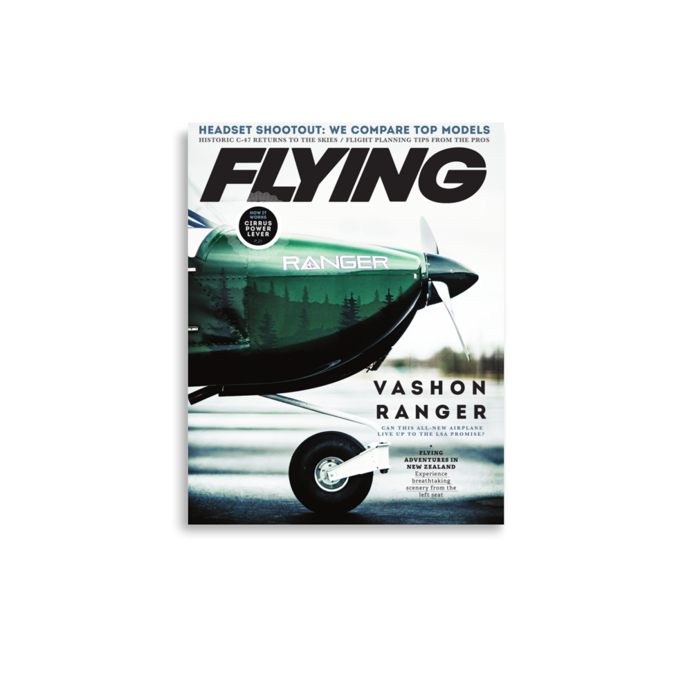 FLYING Magazine Cover Print - April 2018 Poster 