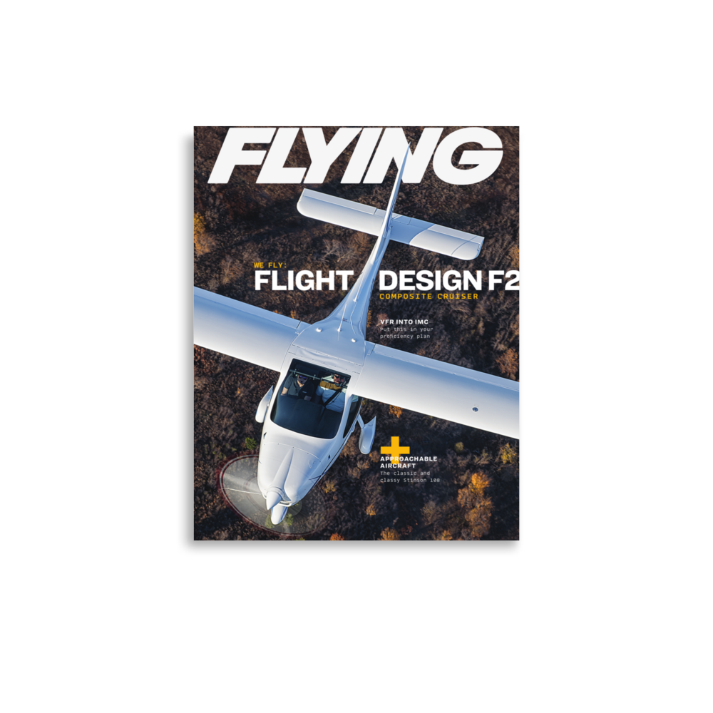 FLYING Magazine Cover Print - February 2021 Poster - FLYING Cover Store ...