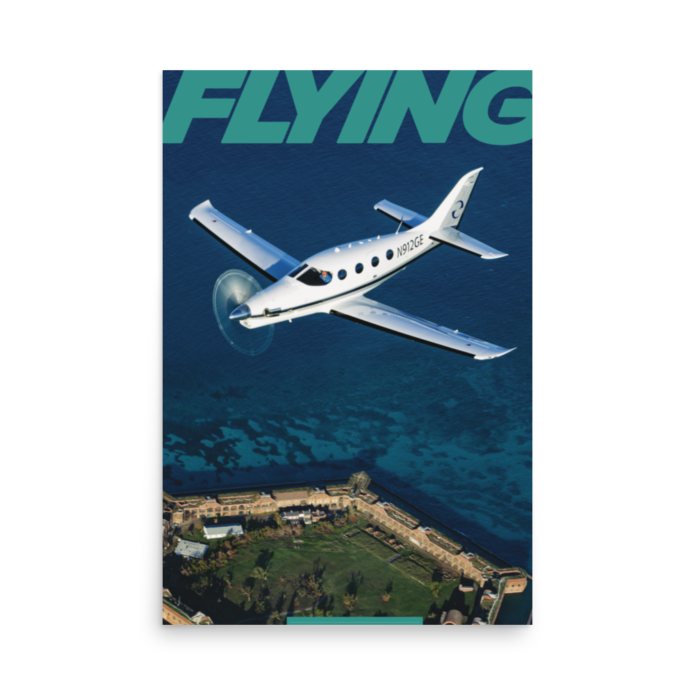 FLYING Magazine Cover Print - December 2022 Poster - FLYING Cover Store ...