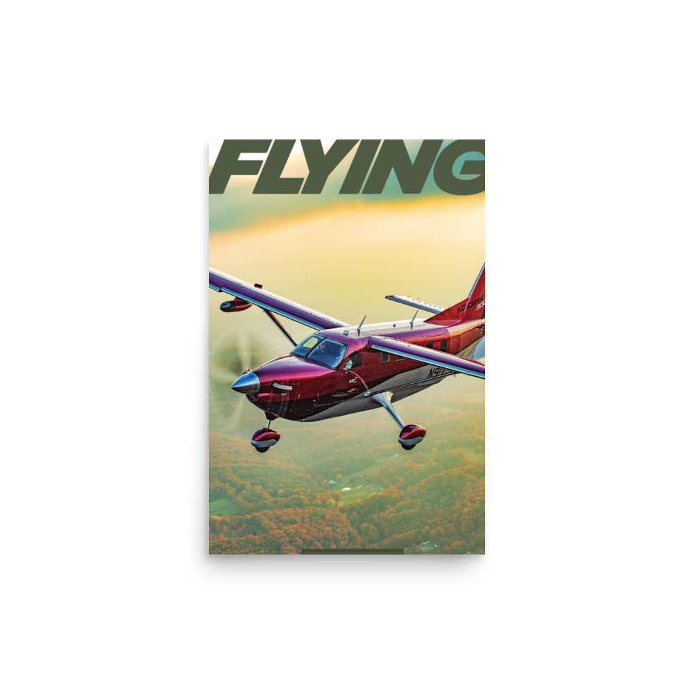 FLYING Magazine Cover Print - February 2023 Poster - FLYING Cover Store ...