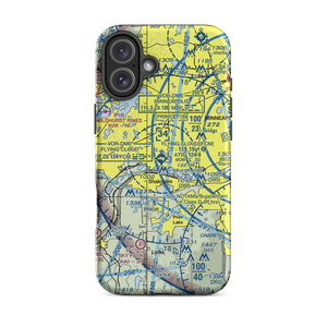 Silver Bay Municipal Airport (BFW) VFR Sectional  Tough iPhone Case