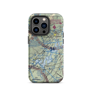 100 Aker Wood Airport (TN41) VFR Sectional  Tough iPhone Case