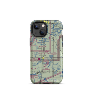 1904 Private Runway Airport (4OK0) VFR Sectional  Tough iPhone Case