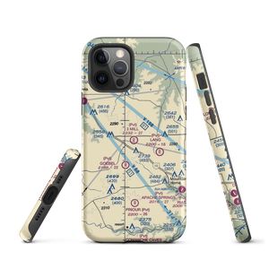 3 Mill Ranch Airport (44XS) VFR Sectional  Tough iPhone Case