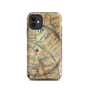 40 Acre Airstrip (ID52) VFR Sectional  Tough iPhone Case