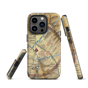 40 Acre Airstrip (ID52) VFR Sectional  Tough iPhone Case