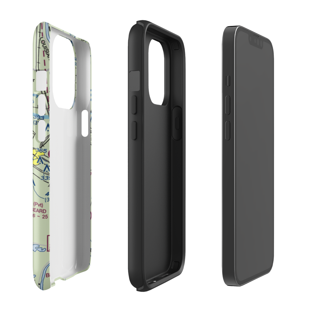 4B Ranch Airport (9LS9) VFR Sectional  Tough iPhone Case iPhone 13 Pro model shown