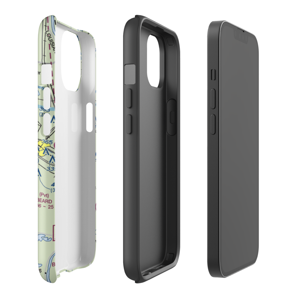 4B Ranch Airport (9LS9) VFR Sectional  Tough iPhone Case iPhone 14 model shown