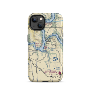 7 Bays Airport (73WA) VFR Sectional  Tough iPhone Case
