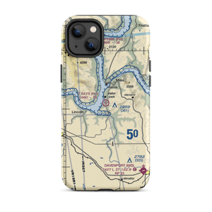 7 Bays Airport (73WA) VFR Sectional  Tough iPhone Case