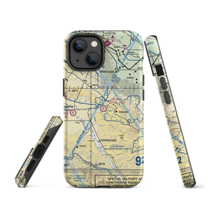 7R Ranch Airport (CL25) VFR Sectional  Tough iPhone Case