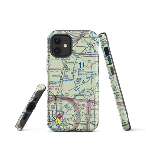 A & C AG Aviation Inc (CHAN) VFR Sectional  Tough iPhone Case