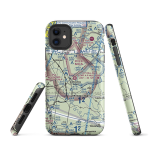 A P Hill AAF (Fort A P Hill) Airport (APH) VFR Sectional  Tough iPhone Case