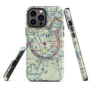 A Paul Vance Fredericktown Regional Airport (H88) VFR Sectional  Tough iPhone Case