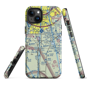 A W Ranch Airport (XS79) VFR Sectional  Tough iPhone Case