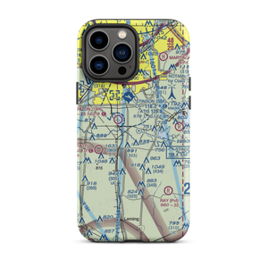A W Ranch Airport (XS79) VFR Sectional  Tough iPhone Case