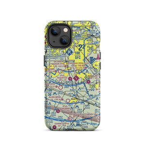 A&A Flying Service Airport (XS39) VFR Sectional  Tough iPhone Case