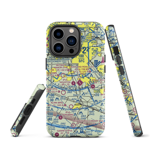 A&A Flying Service Airport (XS39) VFR Sectional  Tough iPhone Case