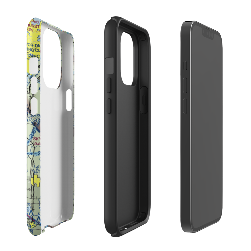 A.R.S. Sport Strip (7Y7) VFR Sectional  Tough iPhone Case iPhone 13 Pro model shown