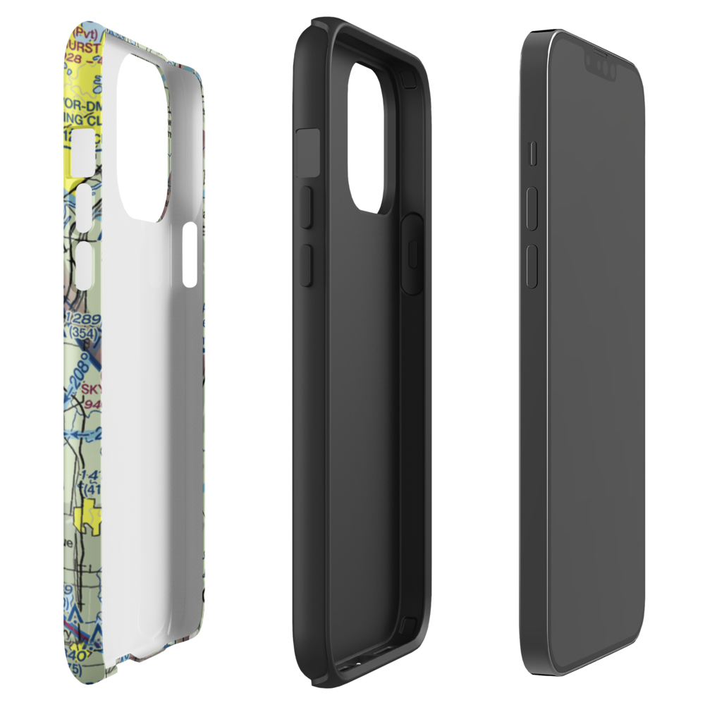 A.R.S. Sport Strip (7Y7) VFR Sectional  Tough iPhone Case iPhone 13 Pro Max model shown