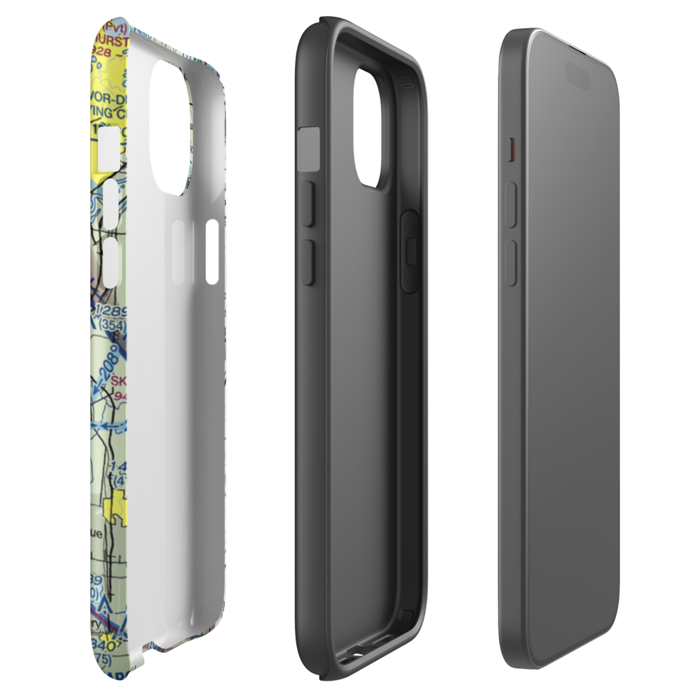 A.R.S. Sport Strip (7Y7) VFR Sectional  Tough iPhone Case iPhone 15 Plus model shown