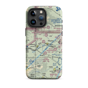Abba's Airport (91OR) VFR Sectional  Tough iPhone Case