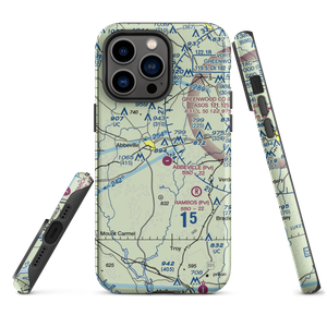 Abbeville Airport (SC81) VFR Sectional  Tough iPhone Case