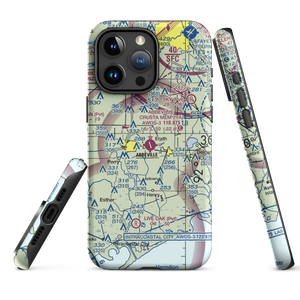 Abbeville Chris Crusta Memorial Airport (IYA) VFR Sectional  Tough iPhone Case